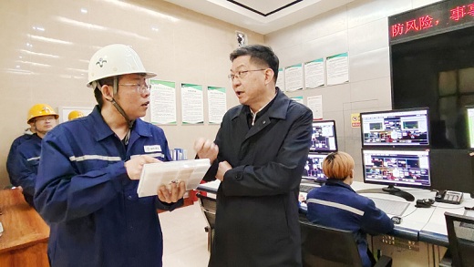 劉亞東來瑞嘉嘉合公司調研