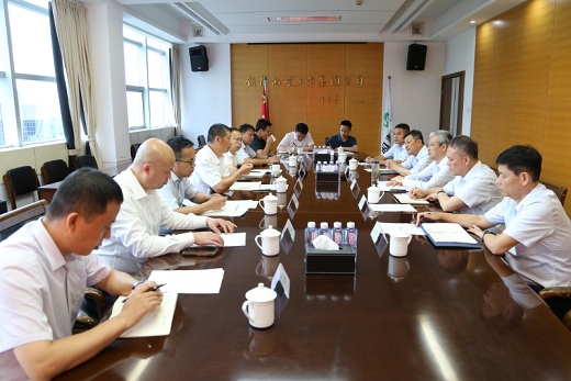 中煤礦建集團(tuán)來(lái)集團(tuán)公司商談項(xiàng)目合作事宜