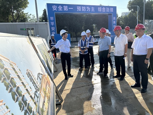 市領導調研弘宇地產“江山序”項目