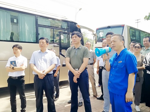 市政協常委會議組成人員視察城南熱區熱網項目  張夢生等參加