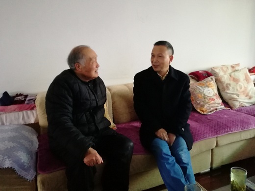 送去企業的關愛和祝福    公司領導開展新春走訪慰問活動