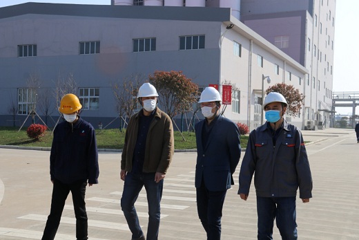 市領導來嘉合督導復工復產